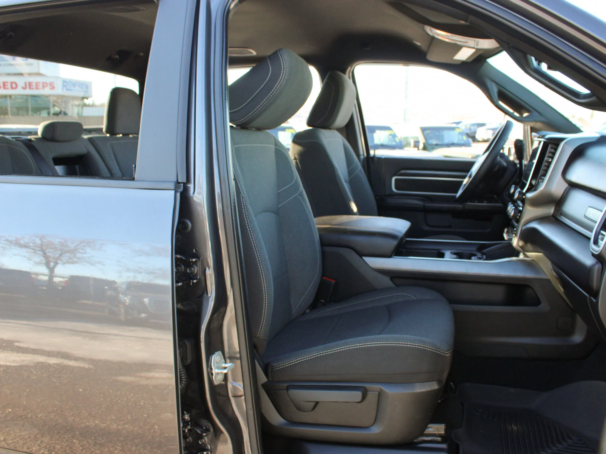 Certified Used 2024 Grey RAM Big Horn * No Accidents | Cummins Diesel | Night Edition | Apple CarPlay | Tonneau Cover | Alpine image 18