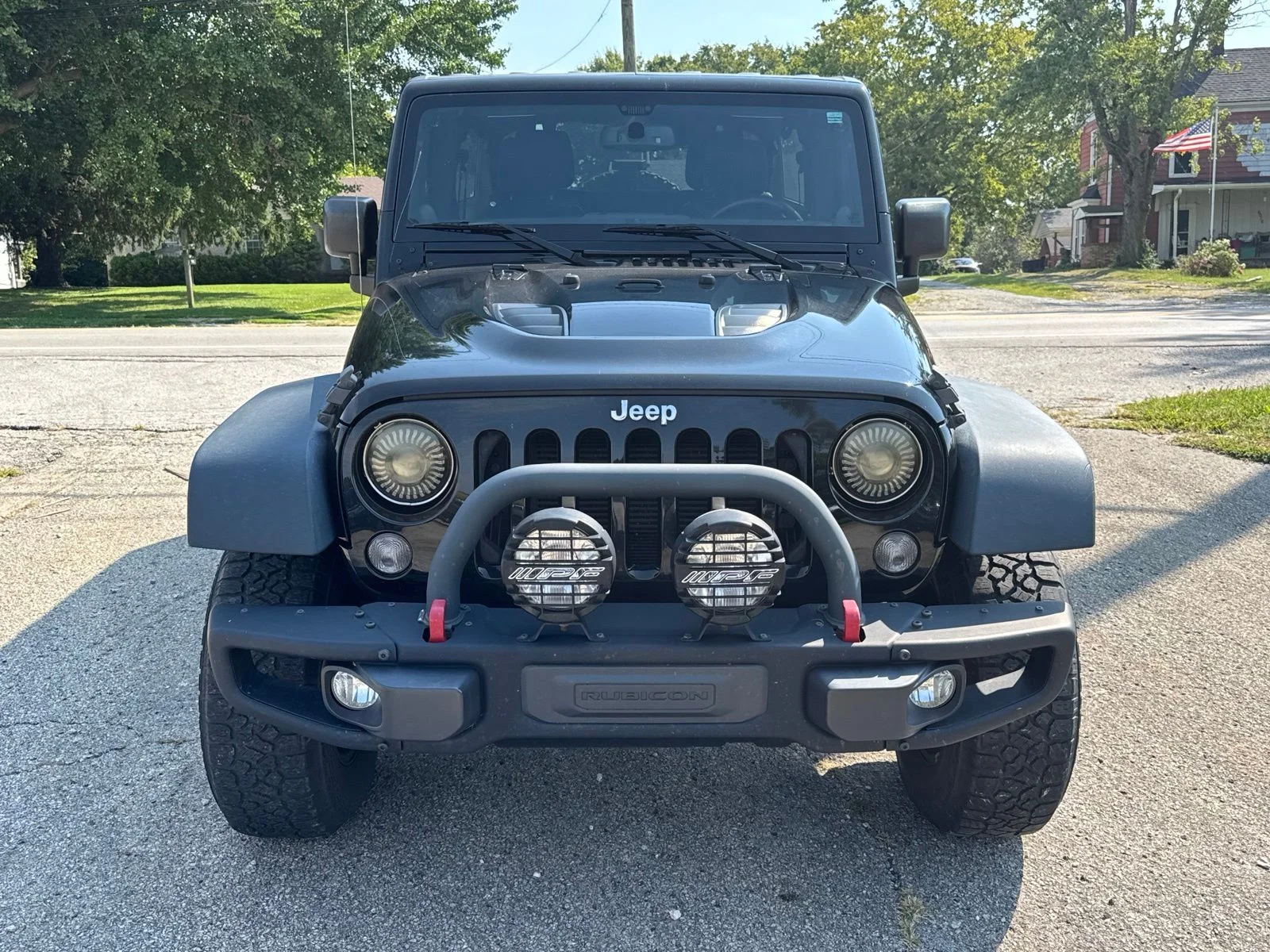 Used 2014 Black Jeep Unlimited Rubicon image 8
