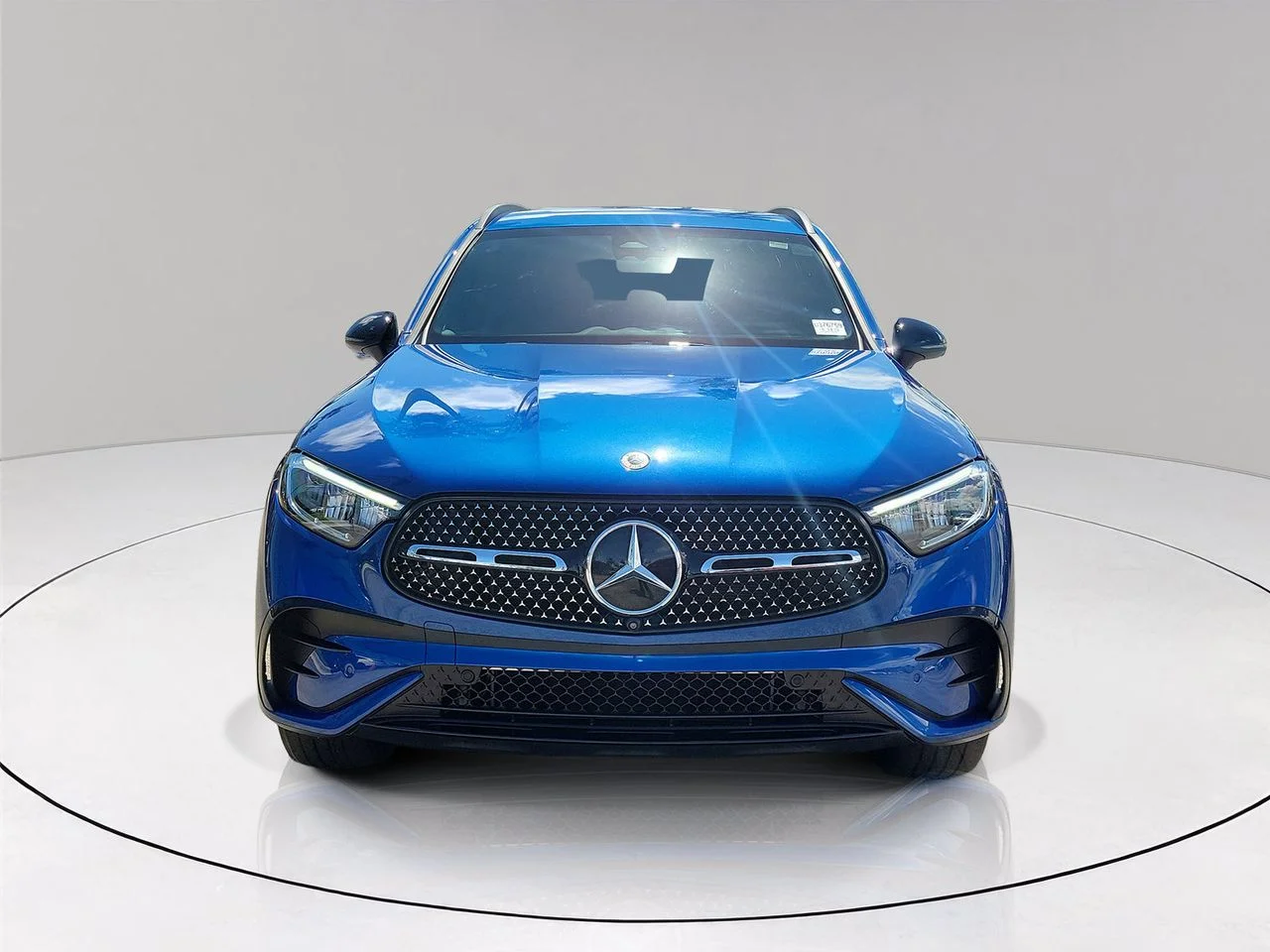 Certified Used 2025 Blue Mercedes-Benz GLC 350e image 2