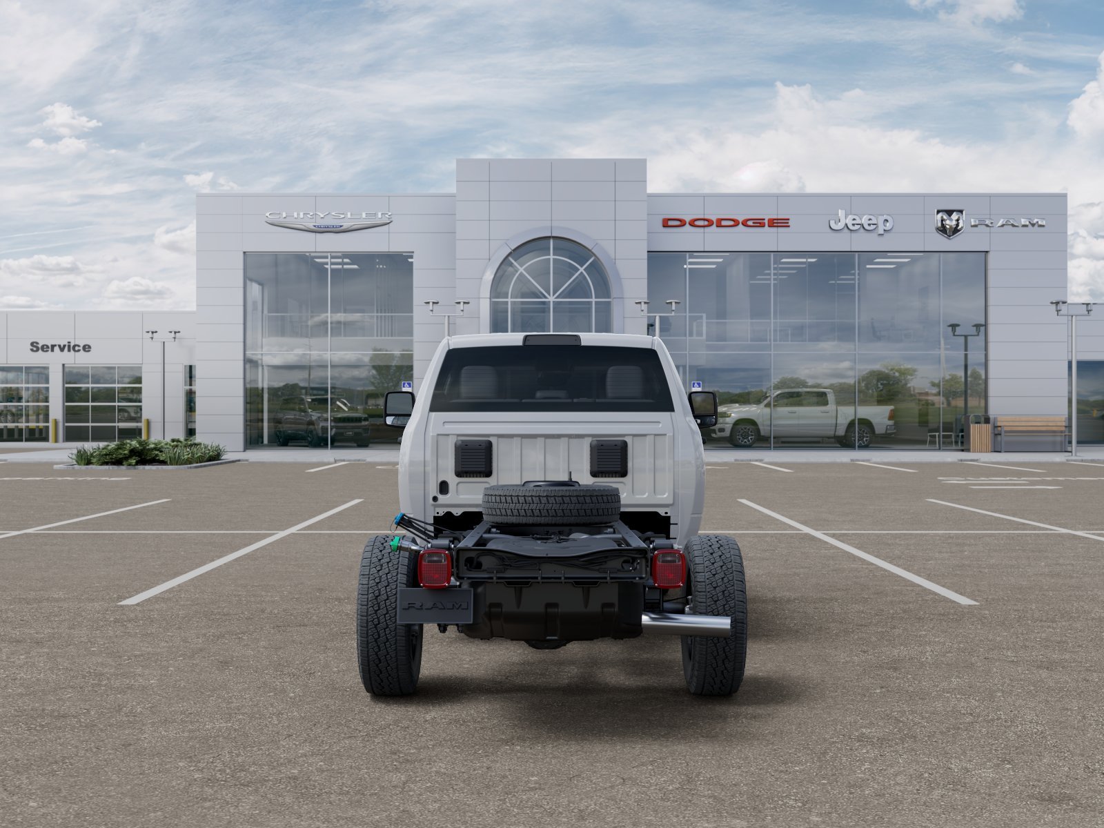 New 2026 Bright White Clear-Coat Exterior Paint RAM Tradesman image 41