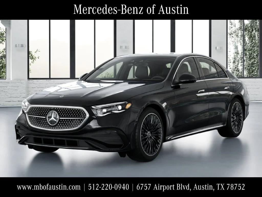 New 2027 Black Mercedes-Benz E 350 image 1