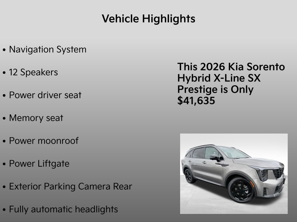 2026 Kia Sorento SX Prestige Hybrid - Photo 31