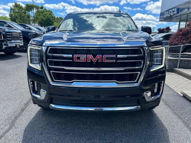 Used 2022 Midnight Blue Metallic GMC SLT image 8