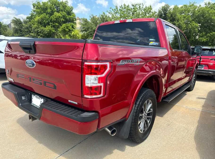 Used 2020 Rapid Red Metallic Tinted Clearcoat Ford XLT image 5
