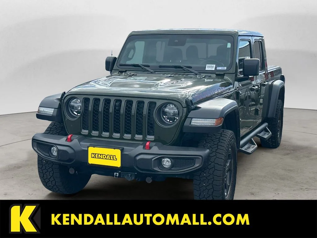 Used 2022 Green Jeep Rubicon image 1