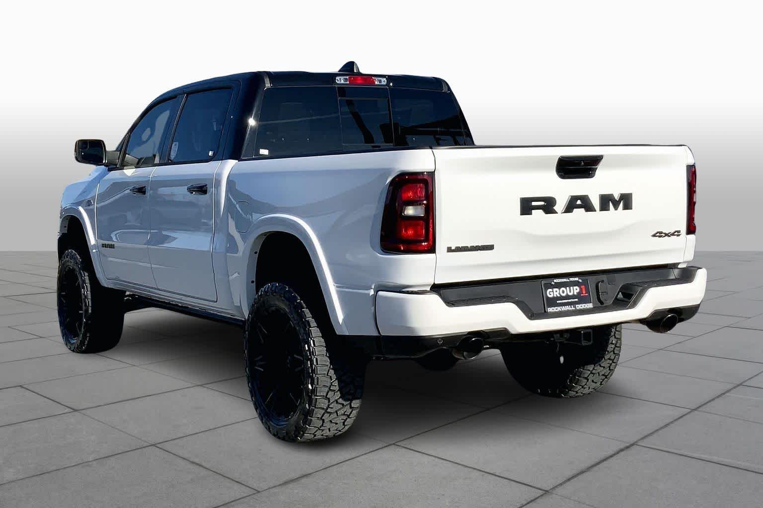 New 2026 Bright White Clear-Coat Exterior Paint RAM Laramie image 9