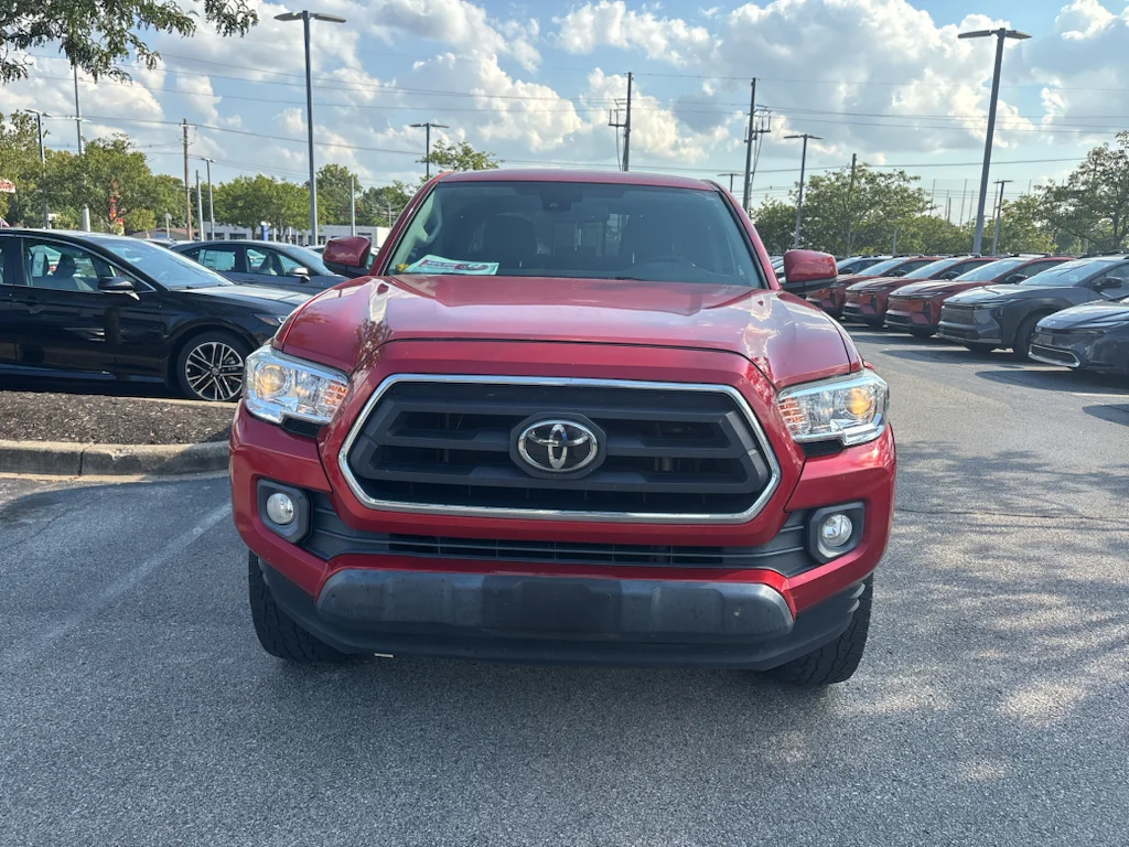 Used 2021 Barcelona Red Metallic Toyota SR5 image 2