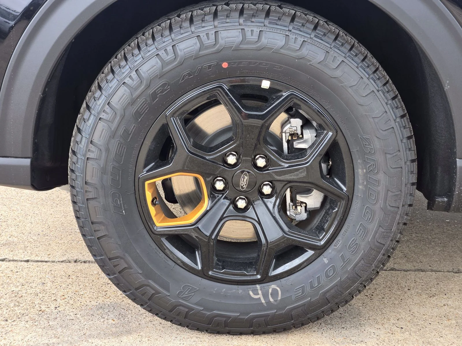 New 2026 Agate Black Metallic Ford Tremor® image 7