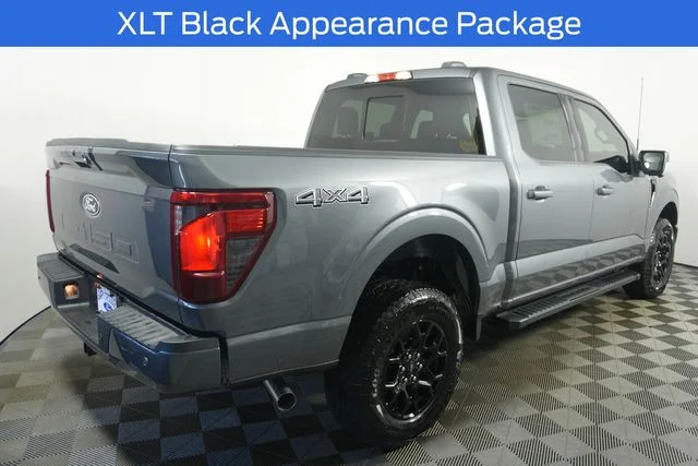 New 2026 Carbonized Gray Metallic Ford XLT image 3