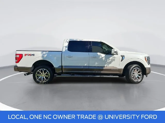 Used 2021 White Ford King Ranch image 2