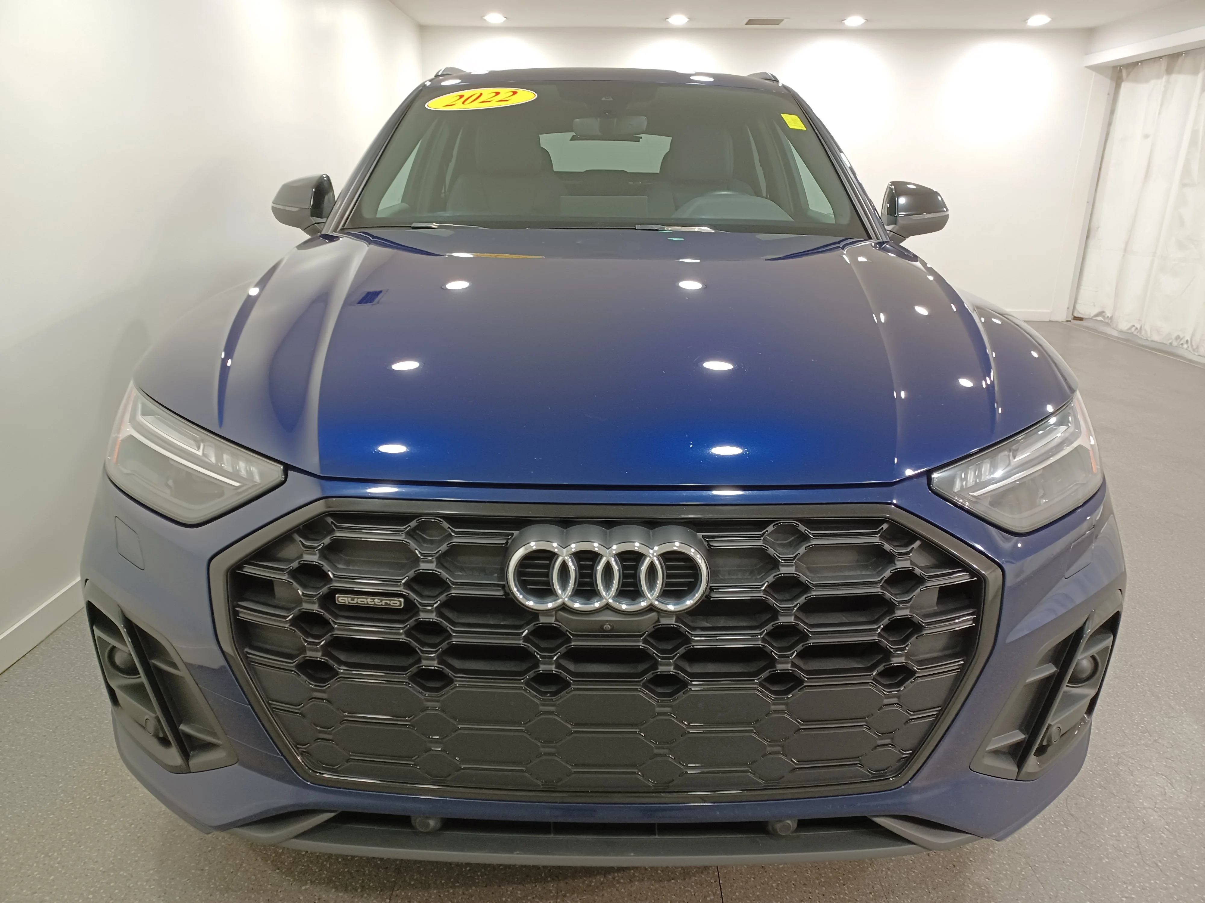 Certified Used 2022 Navarra Blue Metallic Audi Technik 45 TFSI Quattro*Adaptive Cruise | Nav | 360 Cam | Cooled Leather | Pano Roof | Htd Wheel image 3