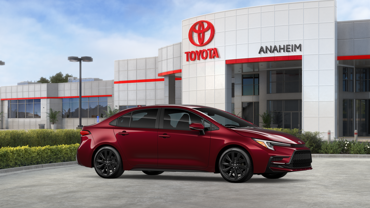 New 2027 Ruby Flare Pearl Toyota Hybrid SE image 13