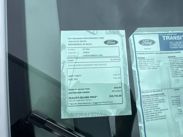 New 2027 White Ford Base image 2