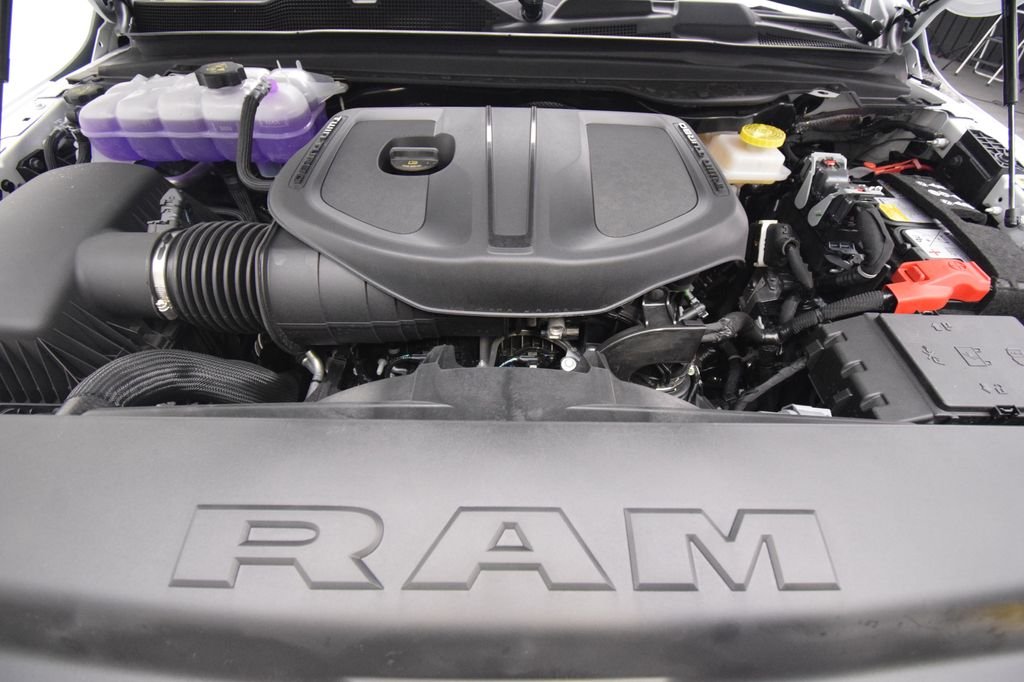 New 2026 Bright White Clear-Coat Exterior Paint RAM Laramie image 16