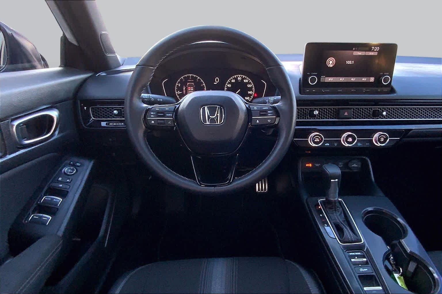 Used 2025 Platinum White Pearl Honda Sport image 6