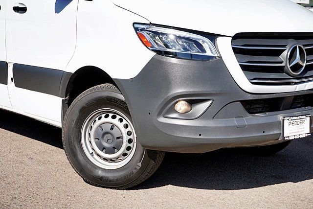 Used 2024 White Mercedes-Benz Cargo Van I4 Diesel High Output 170 WB AWD image 3