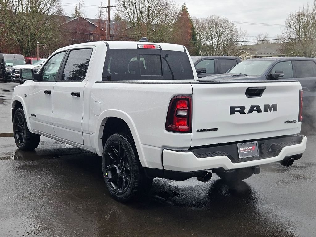 New 2026 Bright White Clear-Coat Exterior Paint RAM Laramie image 5