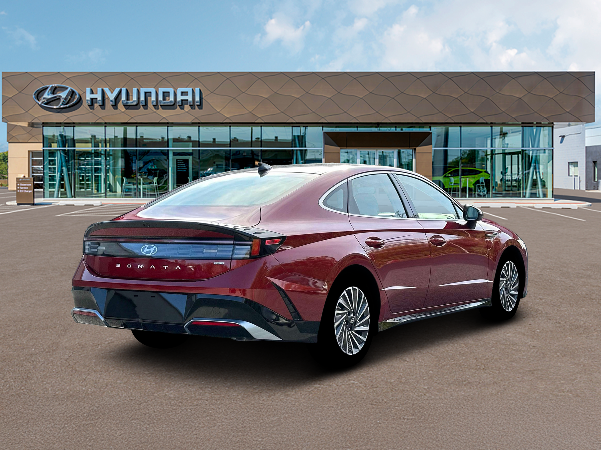 New 2026 Red Hyundai SEL image 7
