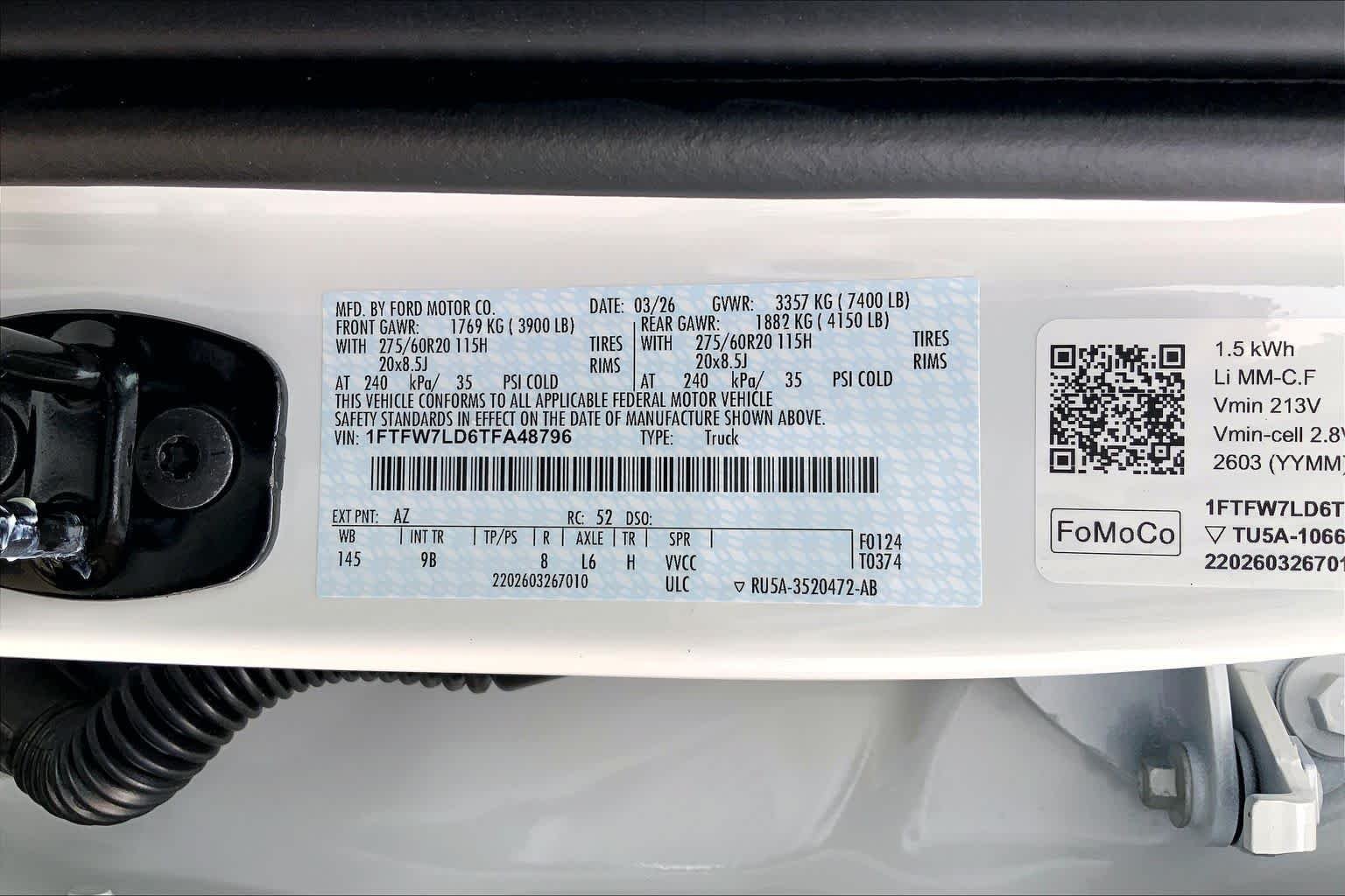 New 2026 Star White Metallic Tri-Coat Ford Platinum® image 21