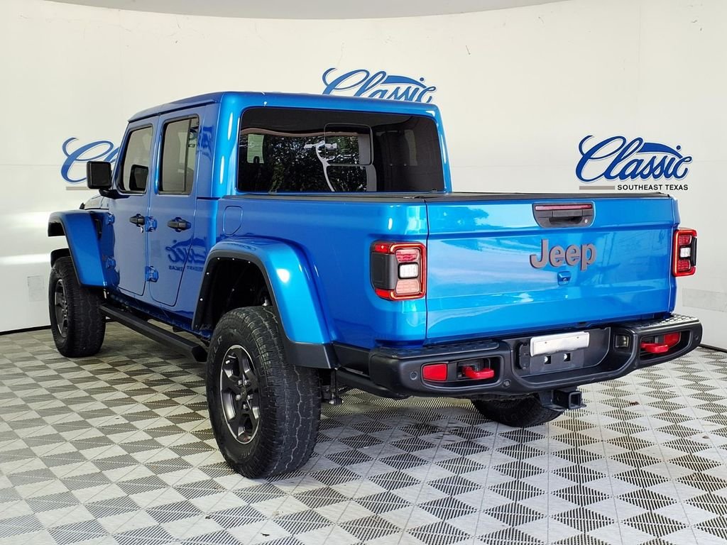 Used 2021 Blue Jeep Rubicon image 2
