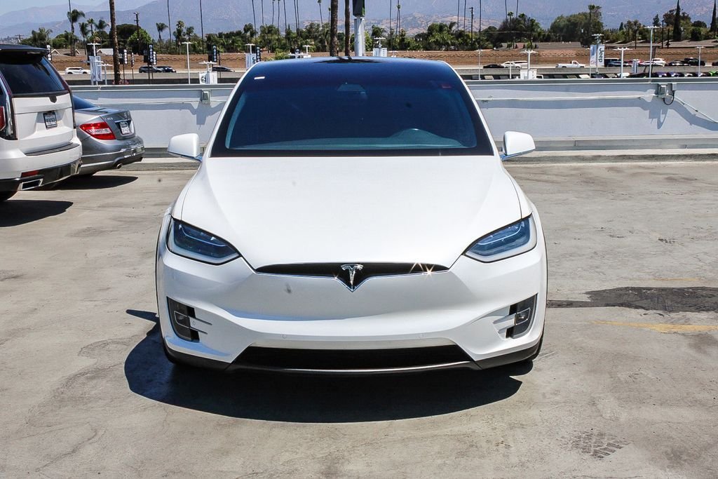 Used 2019 Pearl White Multi-Coat Tesla P100D image 3