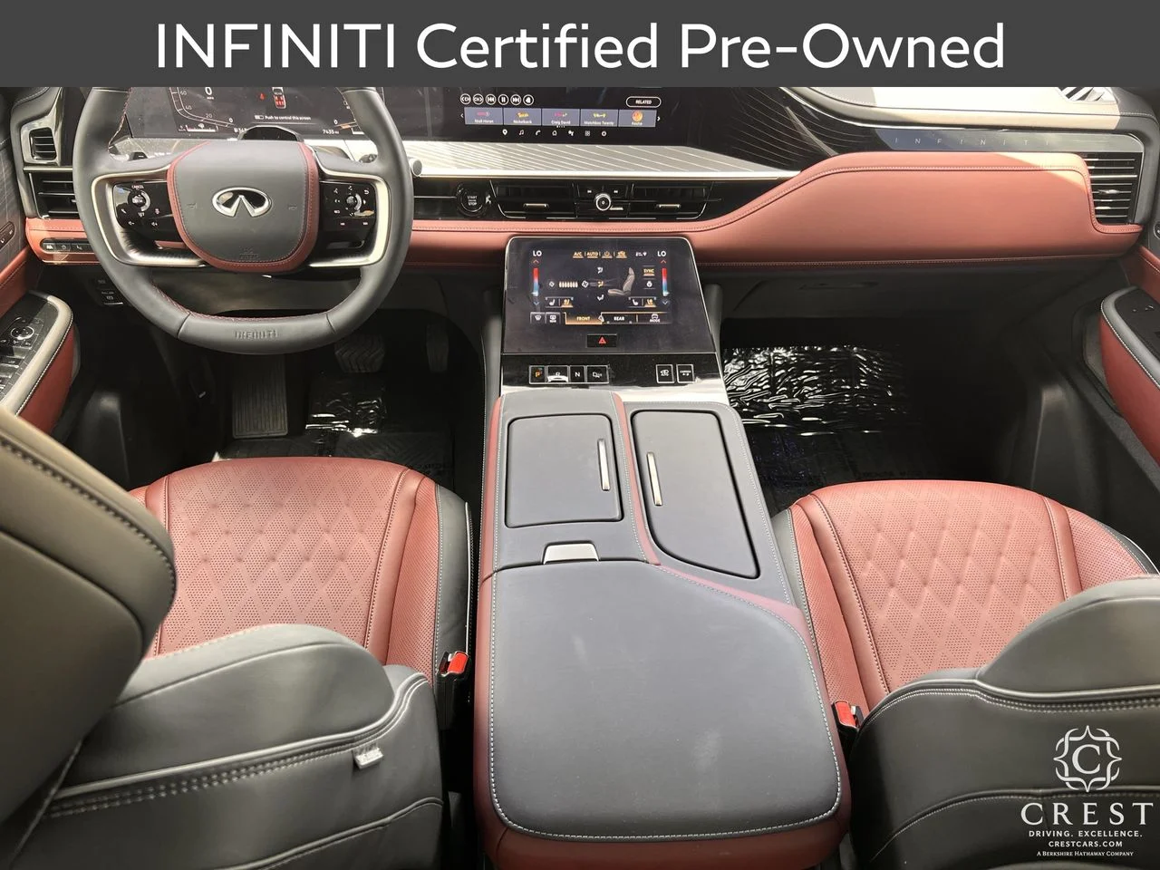 Certified Used 2026 Mineral Black Graphite Shadow INFINITI AUTOGRAPH image 12
