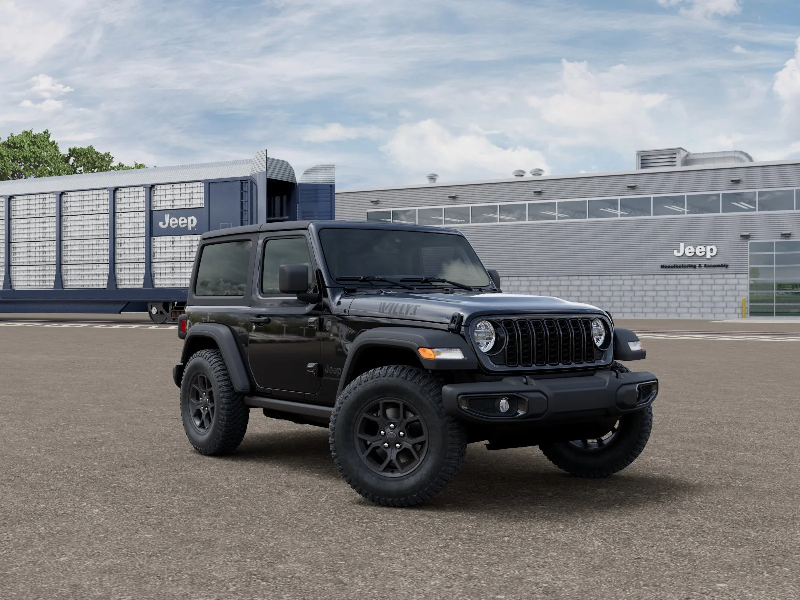New 2026 Black Clearcoat Jeep Willys image 6