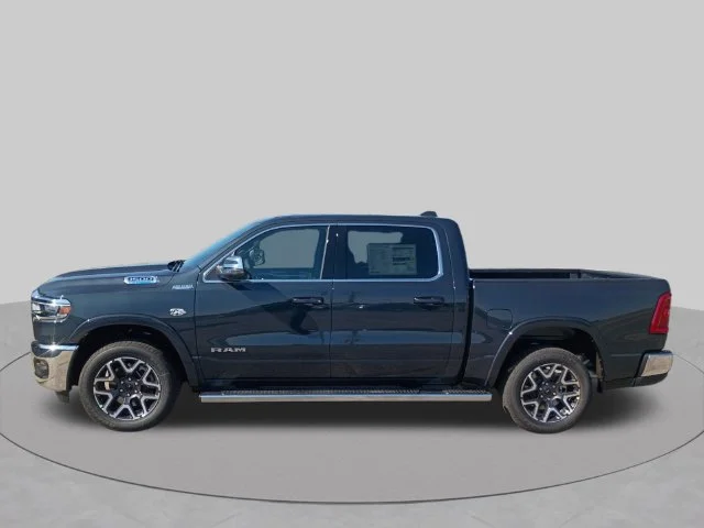 New 2027 Forged Blue Metallic Exterior Paint RAM Laramie image 2