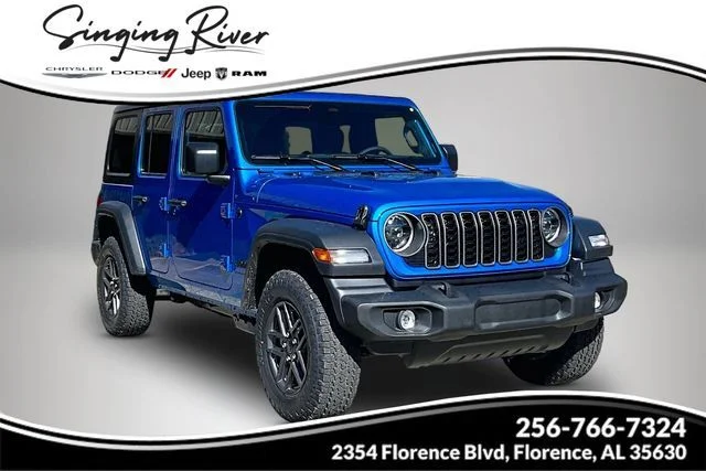 New 2026 Hydro Blue Pearlcoat Jeep Sport S image 1