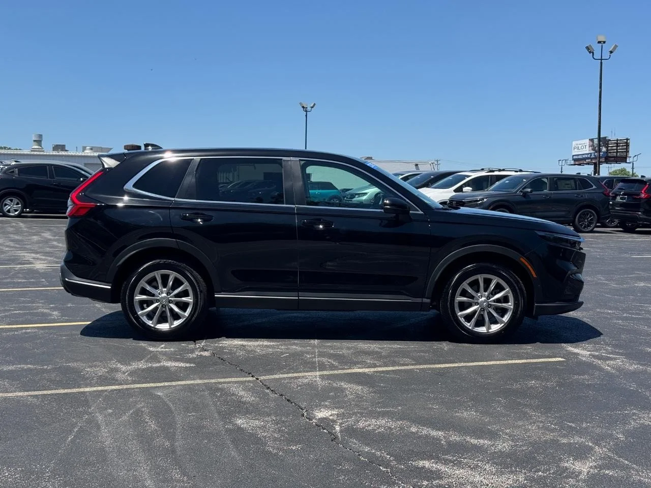 Certified Used 2025 Crystal Black Pearl Honda 1.5T AWD EX-L image 3