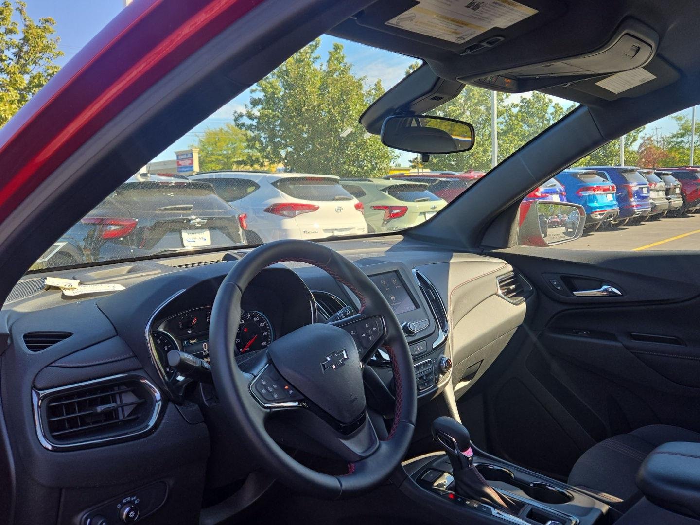 Used 2024 Radiant Red Tintcoat Chevrolet RS image 3