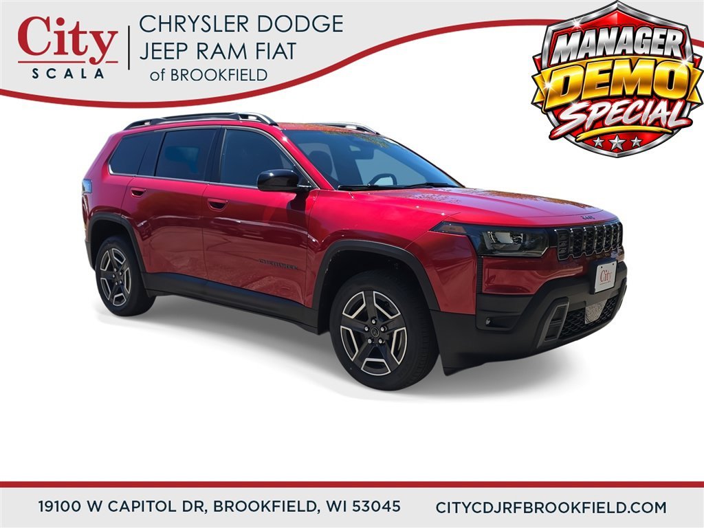 New 2026 Red Hot Pearl-Coat Exterior Paint Jeep Laredo image 1