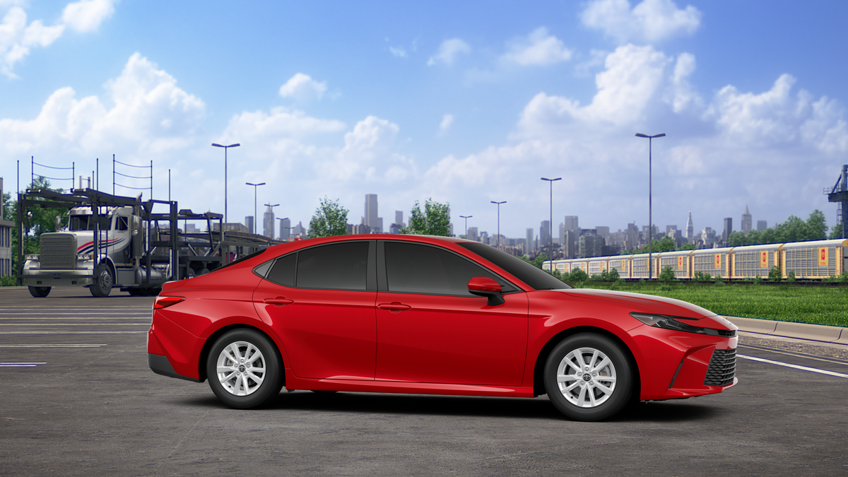 New 2026 Supersonic Red Toyota LE image 36