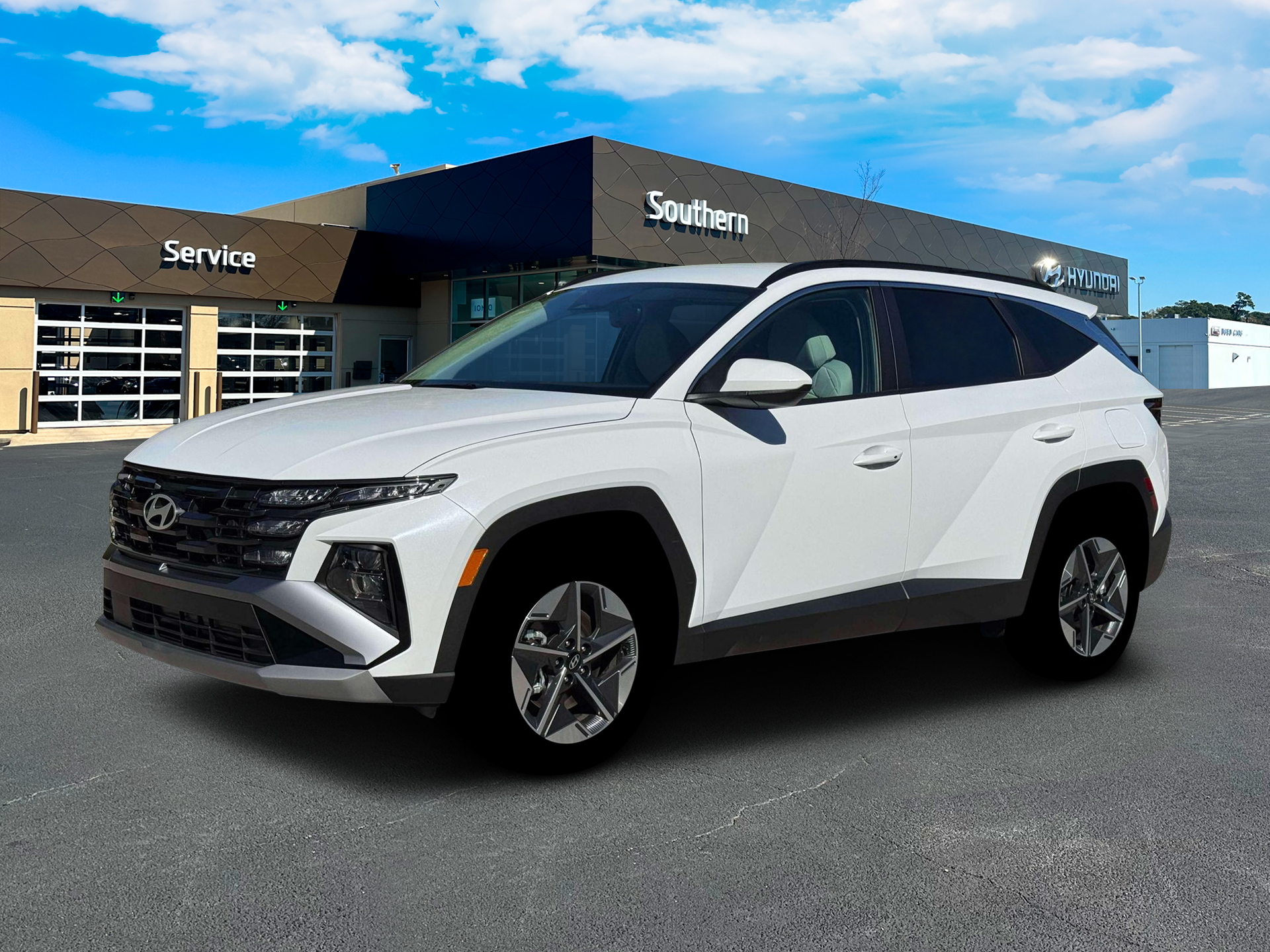 New 2026 White Hyundai SEL AWD image 2