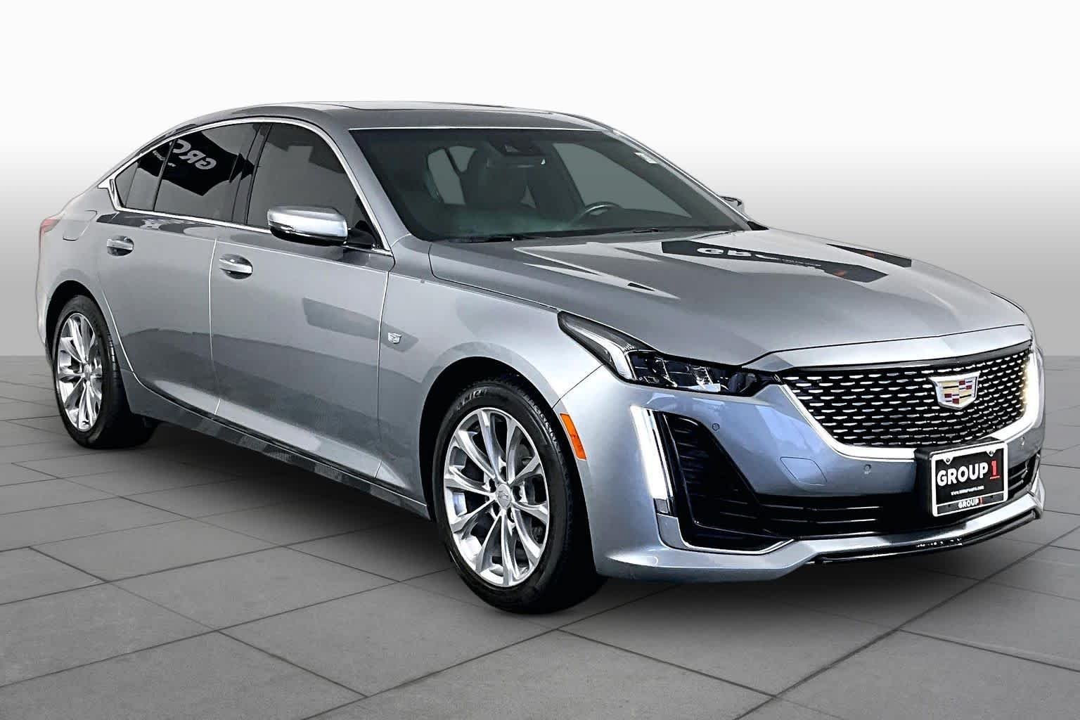 Used 2024 Argent Silver Metallic Cadillac Premium Luxury image 3