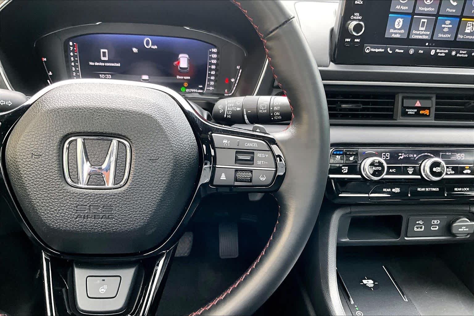 Used 2025 Platinum White Pearl Honda Black Edition image 25