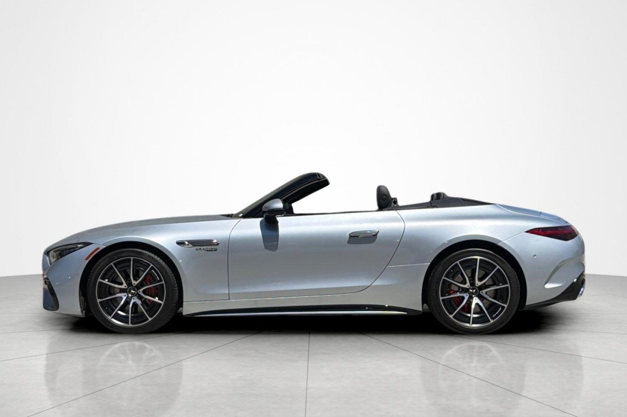 Certified Used 2022 Cirrus Silver Metallic Mercedes-Benz AMG® SL 55 image 2