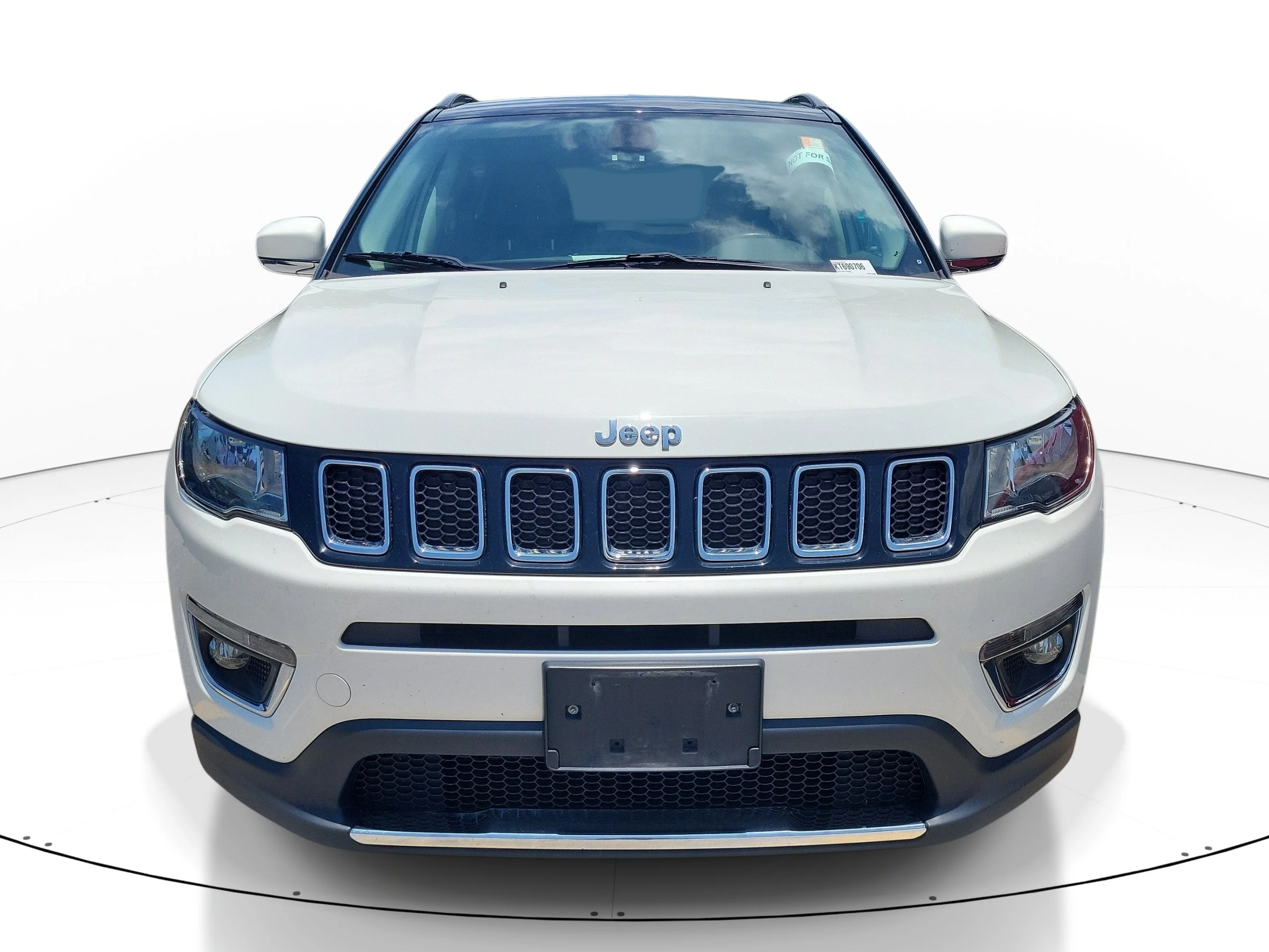Used 2019 White Clearcoat Jeep Limited image 2