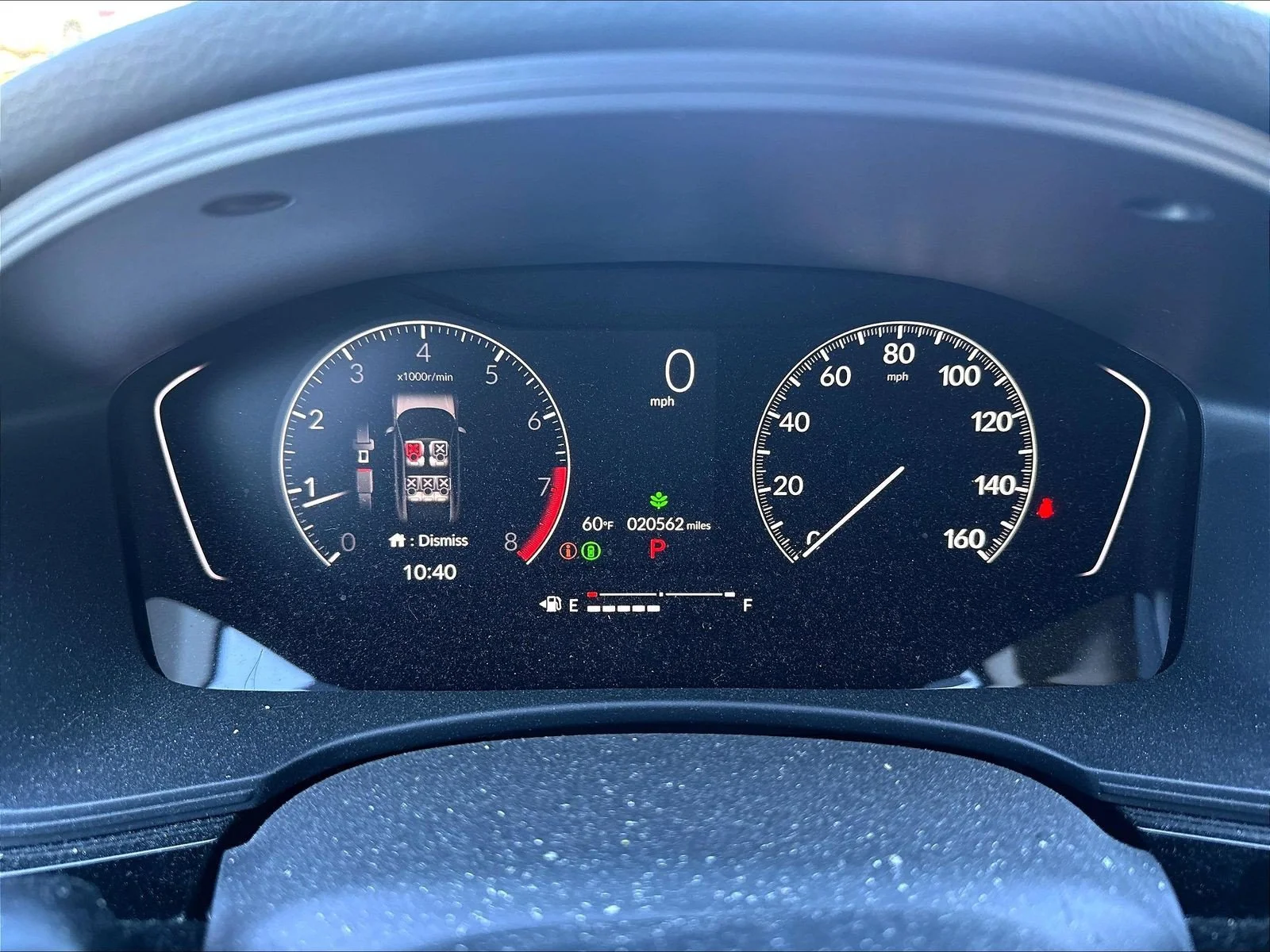 Used 2024 Lunar Silver Metallic Honda LX image 17