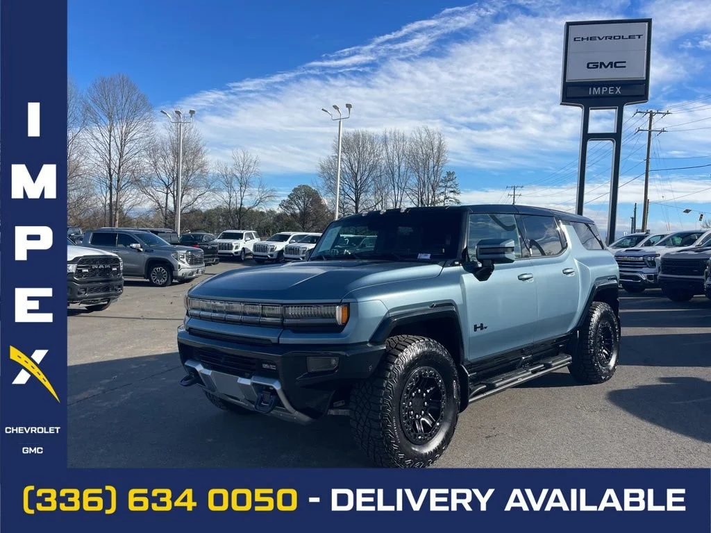 Neptune Blue Matte 2024 GMC Hummer EV SUV 3X AWD SUV / Crossover All-Wheel Drive