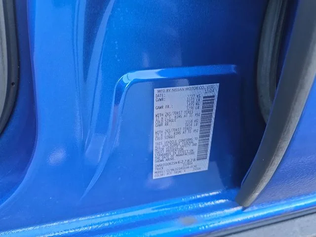 Used 2025 Blue Nissan PRO-4X image 37