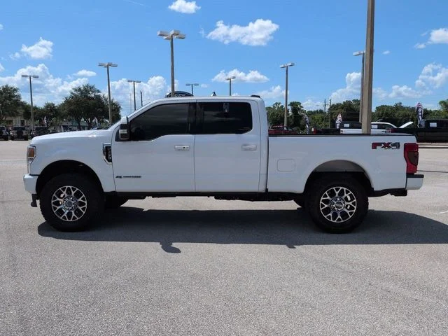 Used 2022 Oxford White Ford Lariat image 7