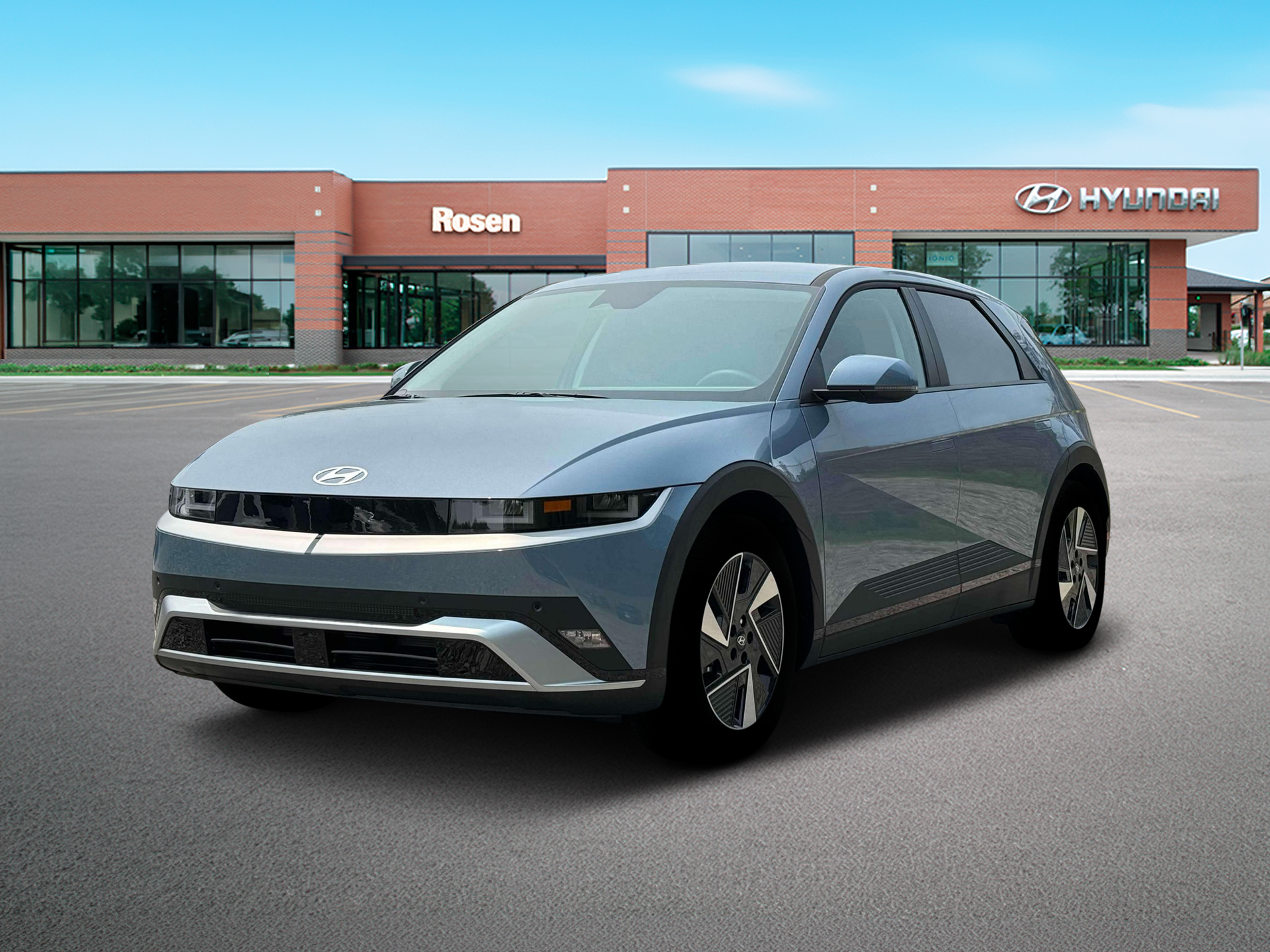 New 2026 Blue Hyundai SE image 1