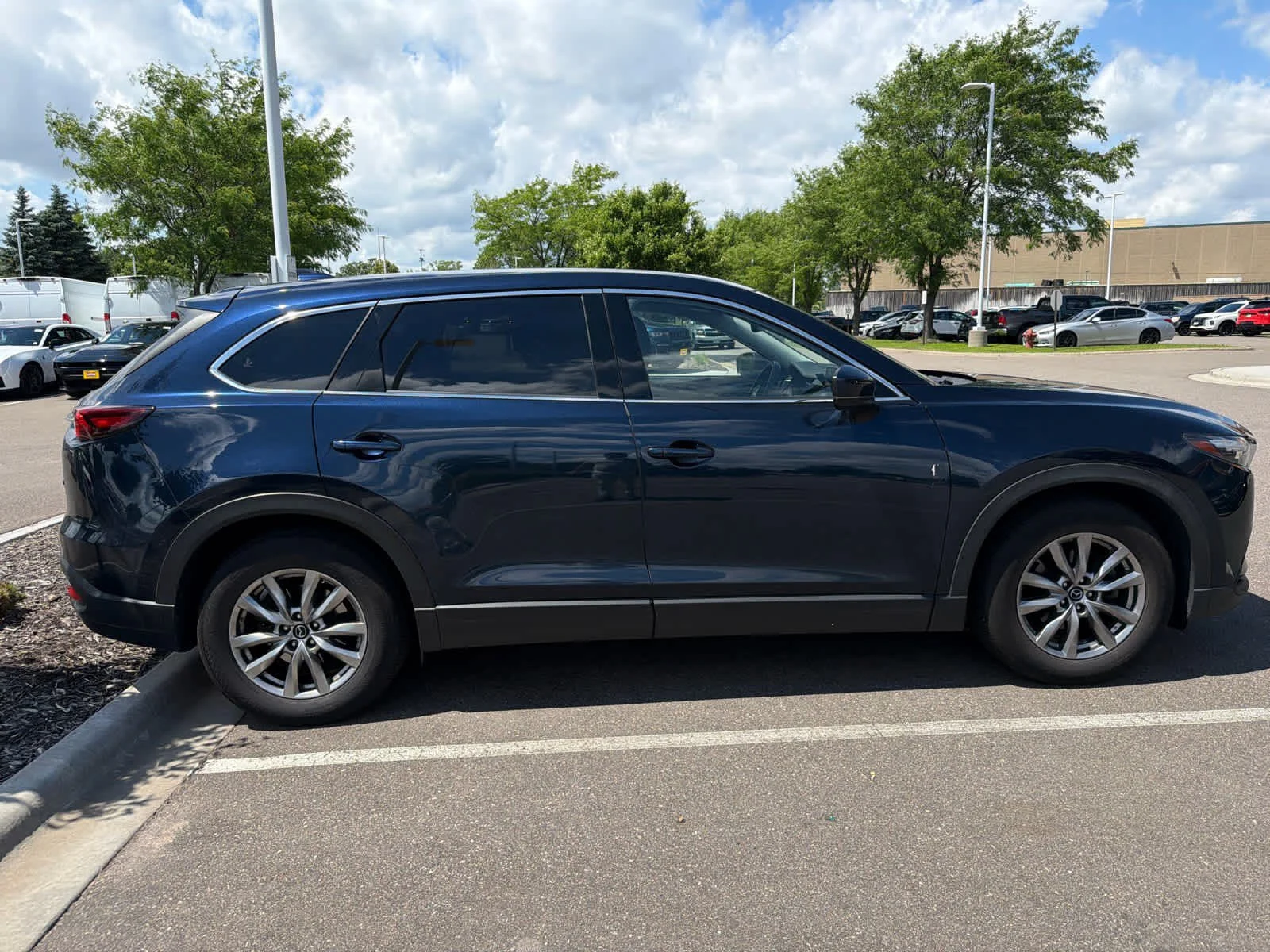 Used 2018 Deep Crystal Blue Mica Mazda Touring image 7