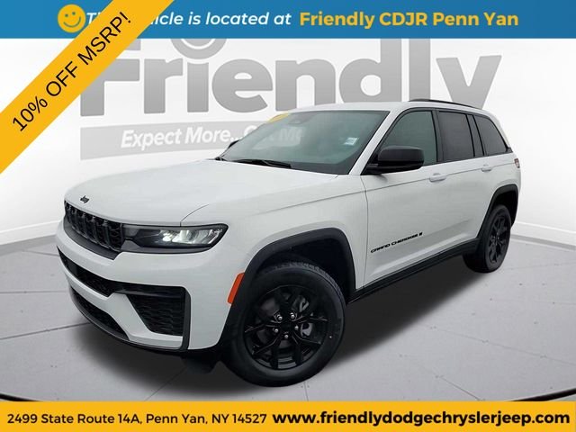 New 2026 Bright White Clear-Coat Exterior Paint Jeep Altitude image 1