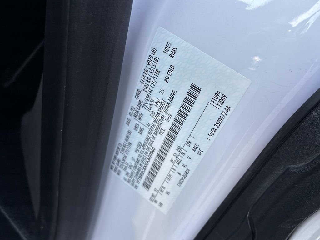 Used 2022 White Ford Base image 19