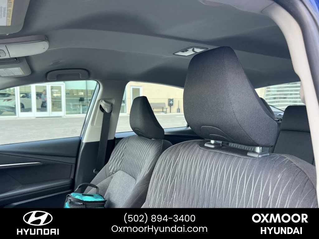 Used 2025 Reservoir Blue Toyota LE image 5