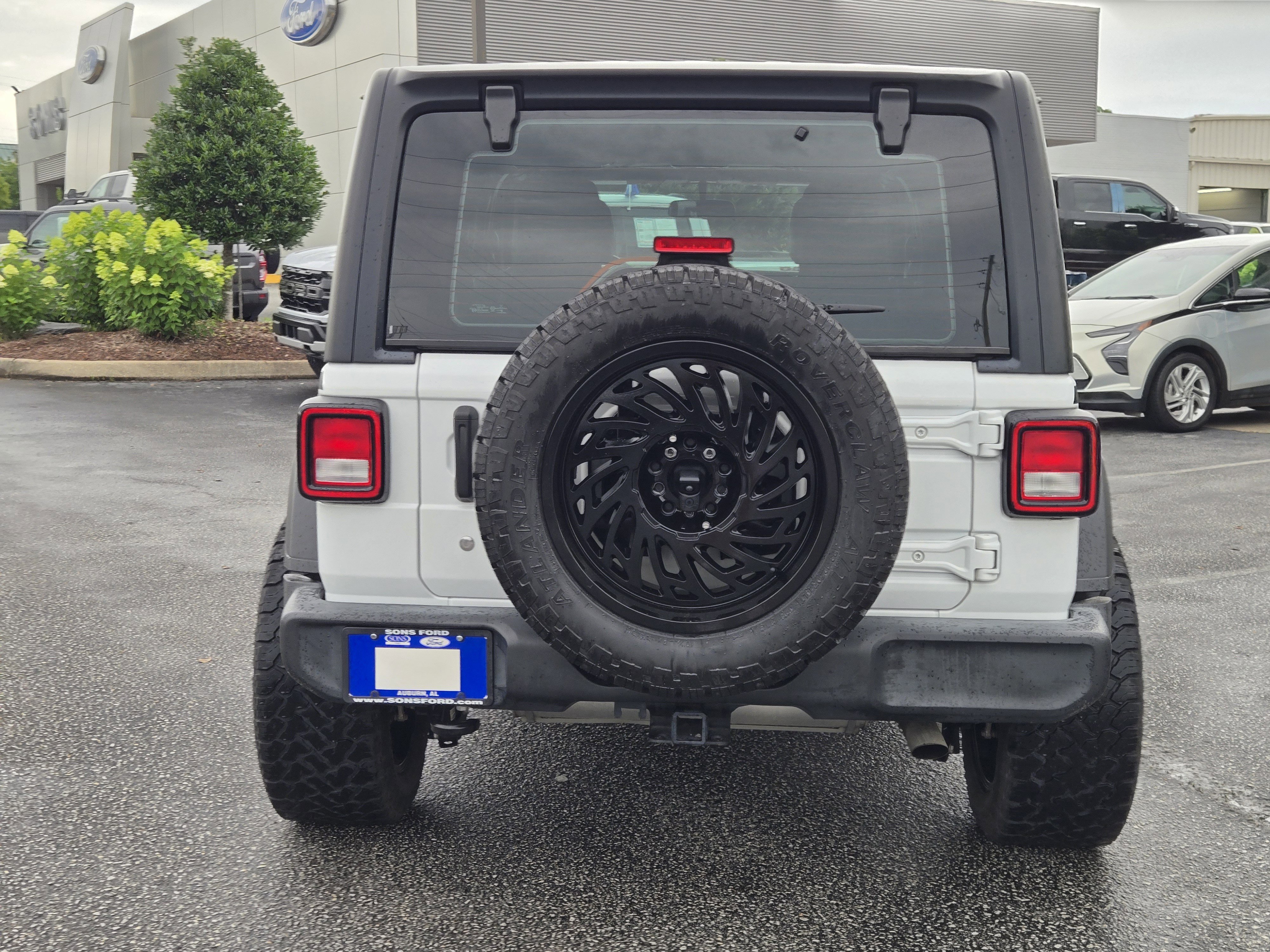 Certified Used 2022 Bright White Clearcoat Jeep Unlimited Sport image 8
