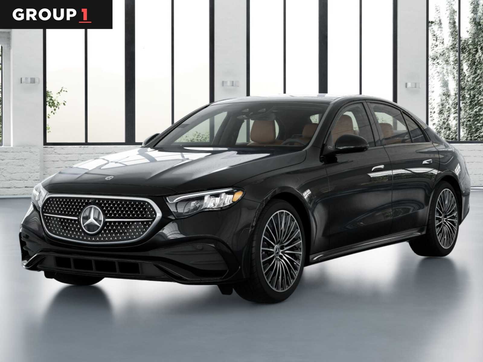 Obsidian Black Metallic 2026 Mercedes-Benz E-Class E 350 4MATIC Sedan All-Wheel Drive