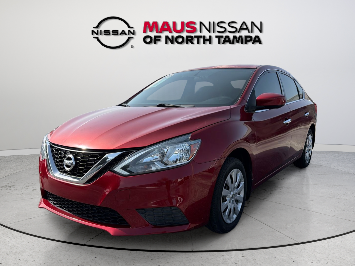 Used 2017 Red Nissan SV image 4